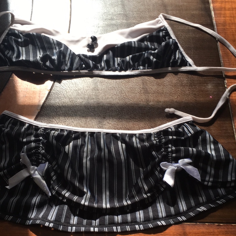 Tiny dance top with matching skirt